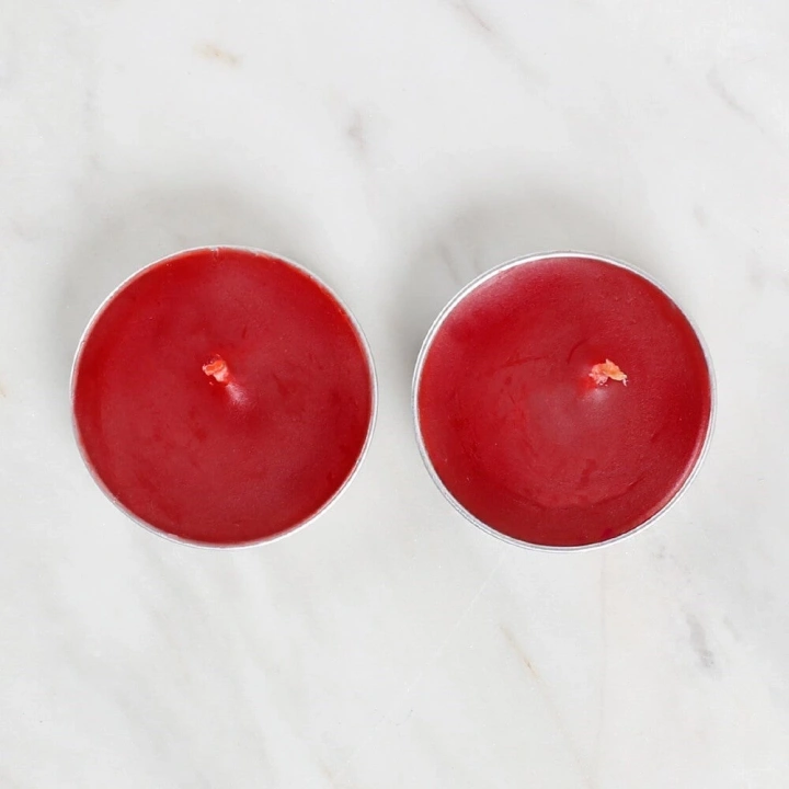 BFS  2li Tealight Mum Kırmızı