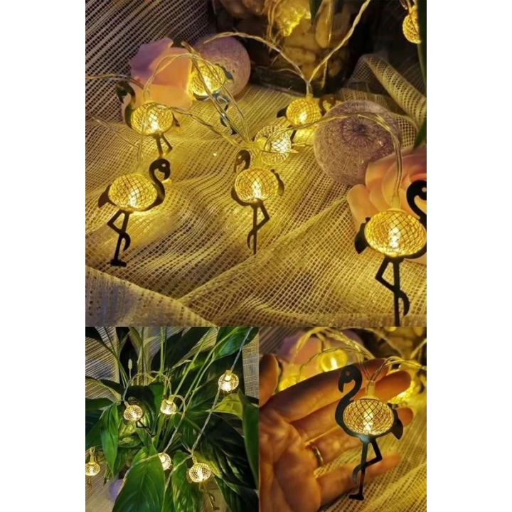 BFS  2 Metre Pilli İnce Tel Led Işık Zinciri Parti Aydınlatma