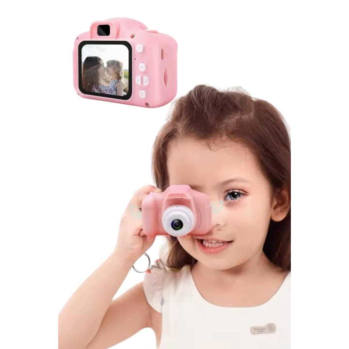 BFS 2.0 Inç Ekran Mini 1080p Hd Çocuk Kamera Dijital Fotoğraf Makinesi