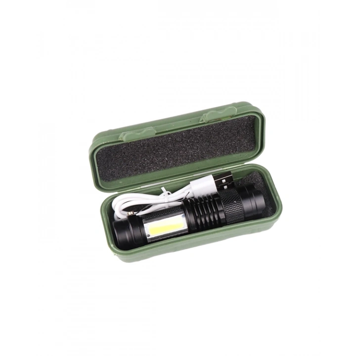 BFS 2000 Lümen LED El Feneri - Suya Dayanıklı, Odaklı, Klipsli