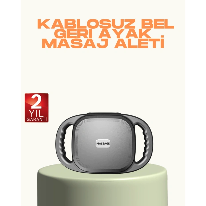 BFS 2000 mAh Şarjlı Masaj Tabancası 6 Başlık Ayarlı Güçlü Masaj Cihazı