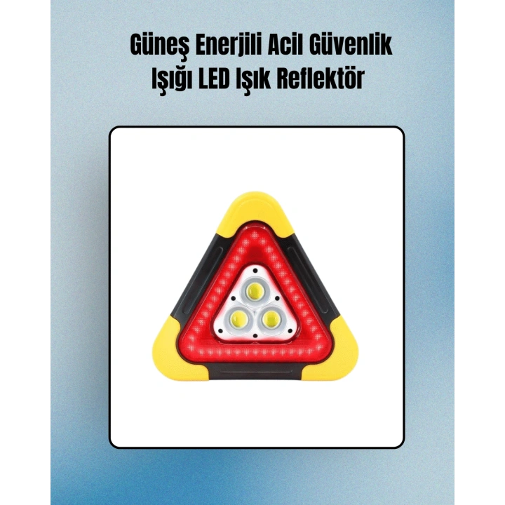 BFS 2000mAh Kapasiteli Taşınabilir Üçgen Park Lambası