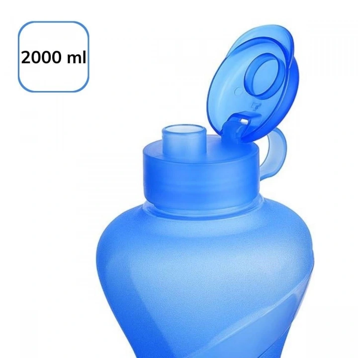 BFS  2000ML Kapasiteli Sporcu Tipi Suluk Pratik El Matarası TP-487