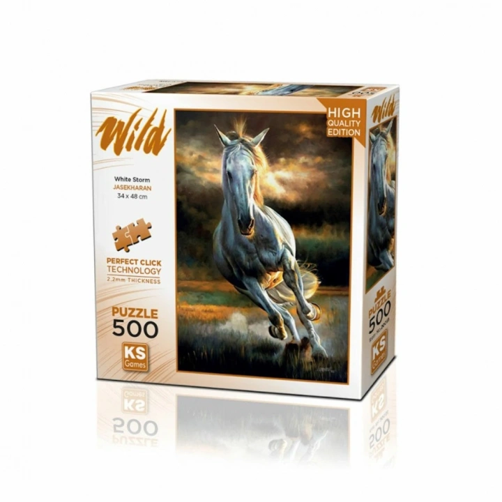 BFS 20051  White Storm 500 Parça Puzzle -KS Puzzle