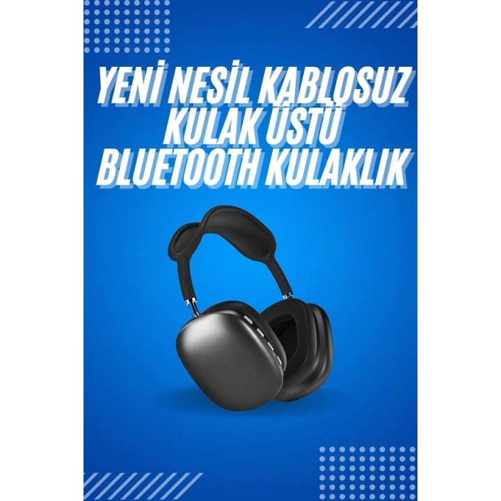 BFS 2025 Model Kulak Üstü Kablosuz Bluetooth Kulaklık Gürültü Azalta Uzun Pil