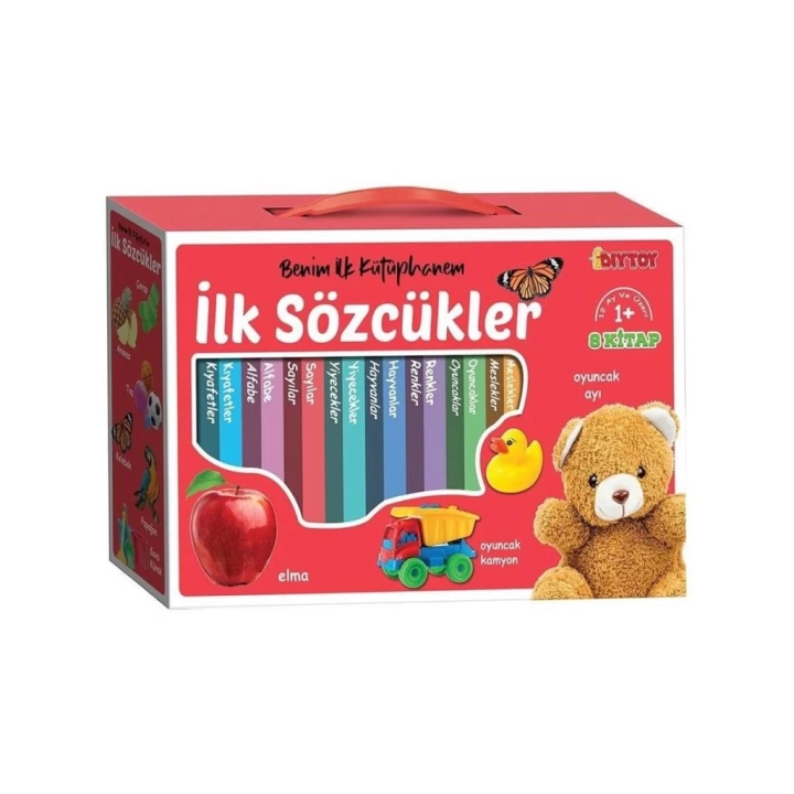 BFS  2090 Dıytoy, İlk Kütüphanem-İlk Sözcükler 8Li Mini Kitap Seti