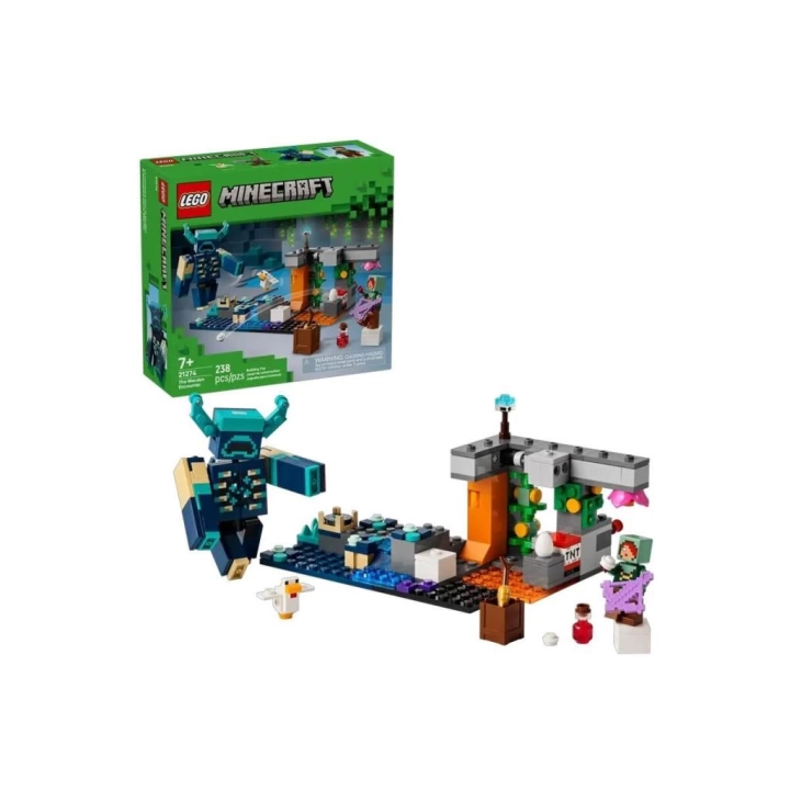 BFS  21274 Lego Minecraft Warden Mücadelesi 238 parça +7 yaş