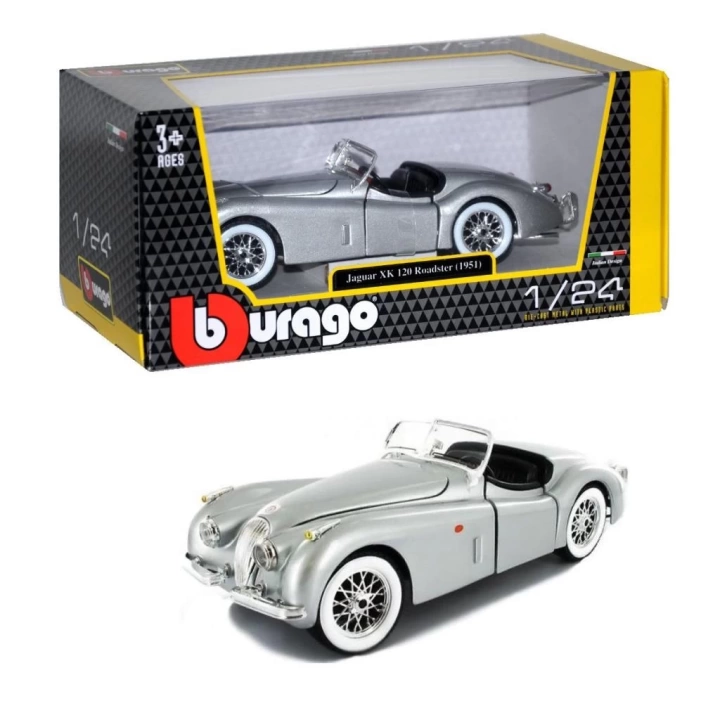BFS  22018 1:24 Burago Jaguar Xk 120 Roadster