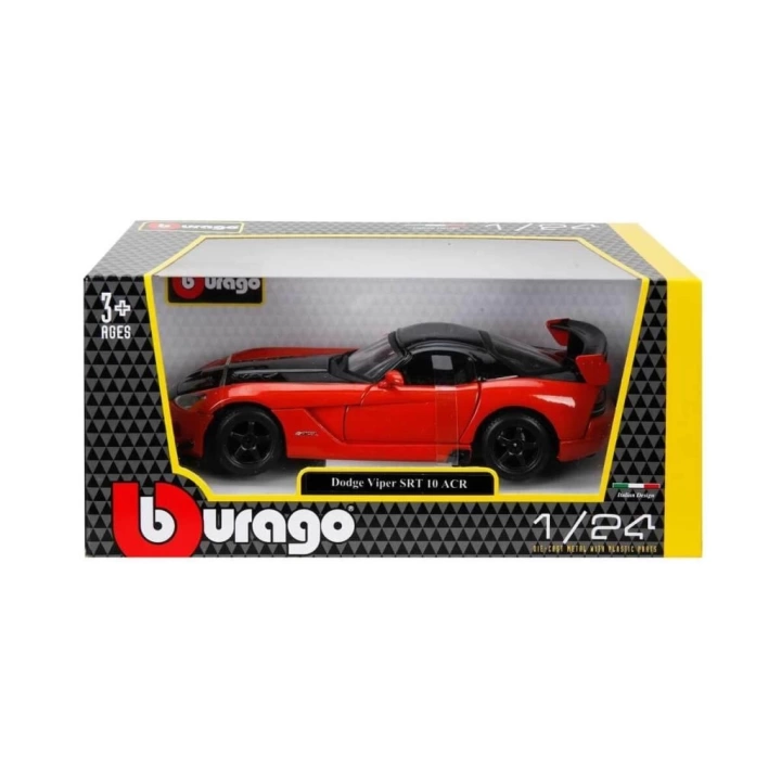 BFS   22114 Burago 1:24 Dodge Viper SRT 10 ACR Model Araba