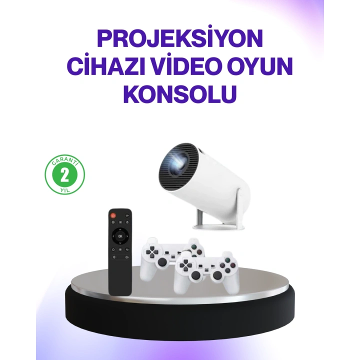 BFS 2.4G Kablosuz Destekli Oyun ve Film Projeksiyonu Ev Kullanımı İçin