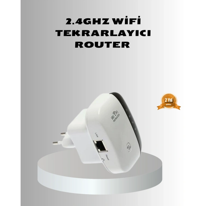 BFS 2.4G WiFi Sinyal Çoğaltıcı Router Genişletici Güçlü Antenli