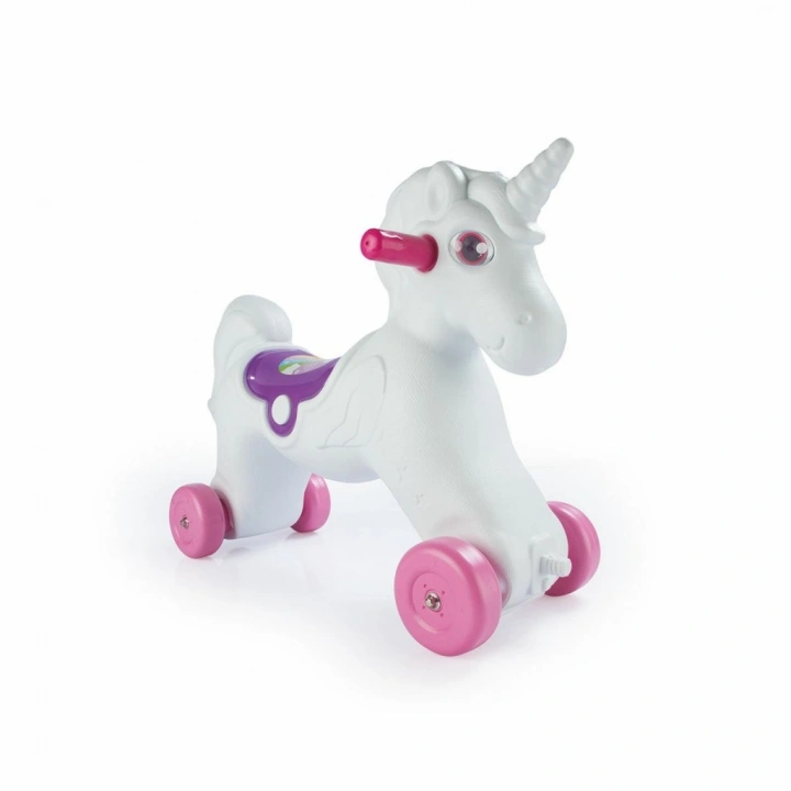 BFS 2509 Tekerlekli Unicorn Sallanan At -Dolu