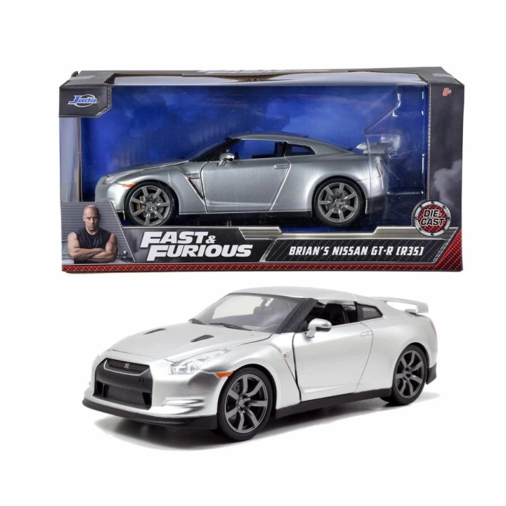BFS  253203082 Hızlı ve Öfkeli 2009 Nissan GT-R 1:24 - Simba