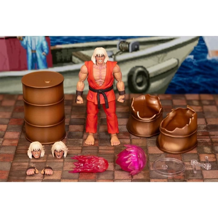 BFS   253255040  Street Fighter Ken Next Level 6 Figür