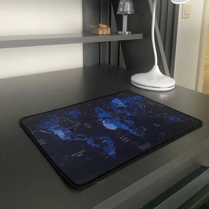 BFS  25x32 cm Küçük Boy Mouse Pad Dünya Haritası