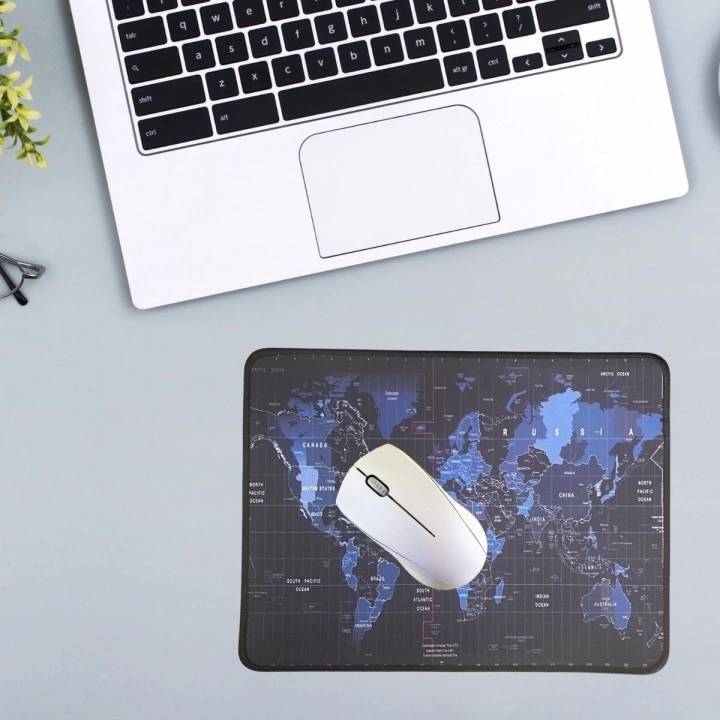 BFS  25x32 cm Küçük Boy Mouse Pad Dünya Haritası