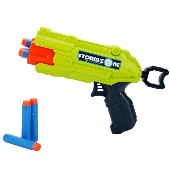 BFS   2712 Zapp 6 Mermili Sünger Dart Atan Silah -Sunman