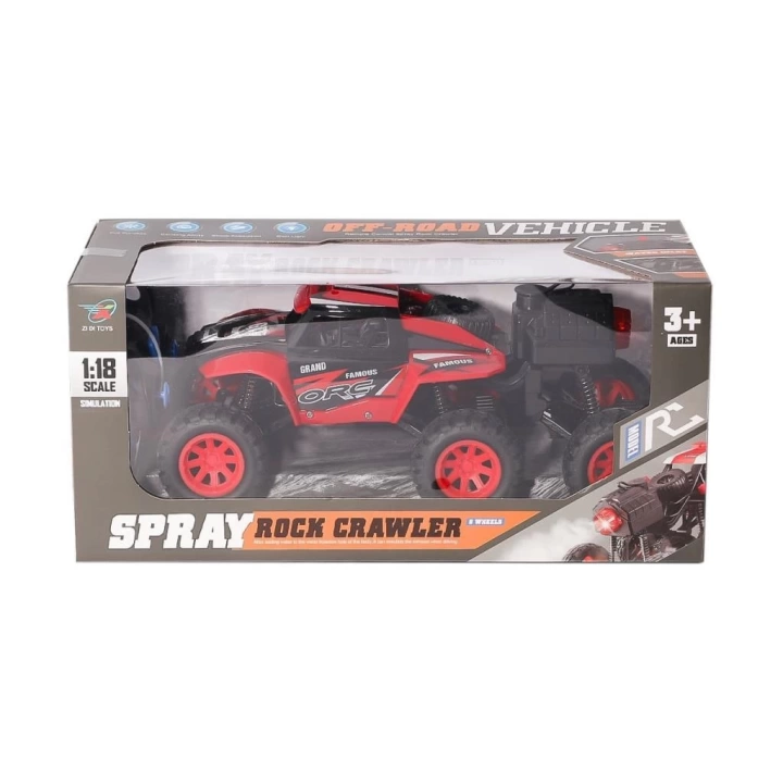 BFS   299 Kumandalı Şarjlı Duman Atan Rock Crawler Araba 1:18 -Can Oyuncak