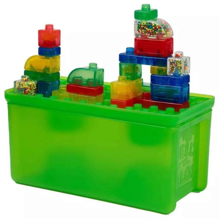 BFS   2in1 Jelly Blox Saklama Kutulu Blok Seti 30 Parça