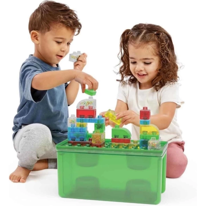 BFS   2in1 Jelly Blox Saklama Kutulu Blok Seti 30 Parça
