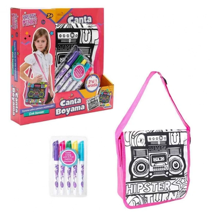 BFS  2in1 Omuz Çantası Boyama Seti