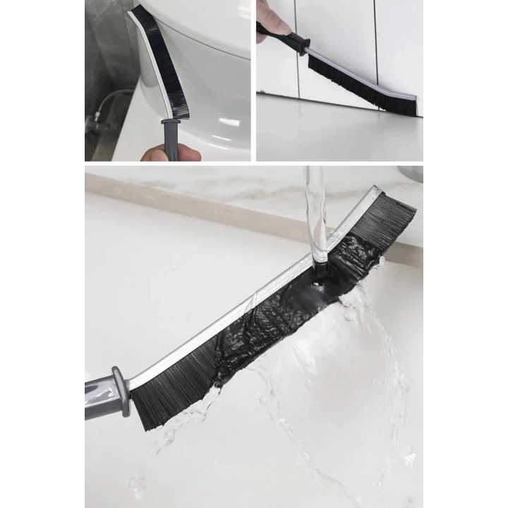 BFS  2li Çok Amaçlı Multi Ince Temizlik Fırçası Derz Arası Banyo Mutfak Lavabo Detay Temizleme Fırçası