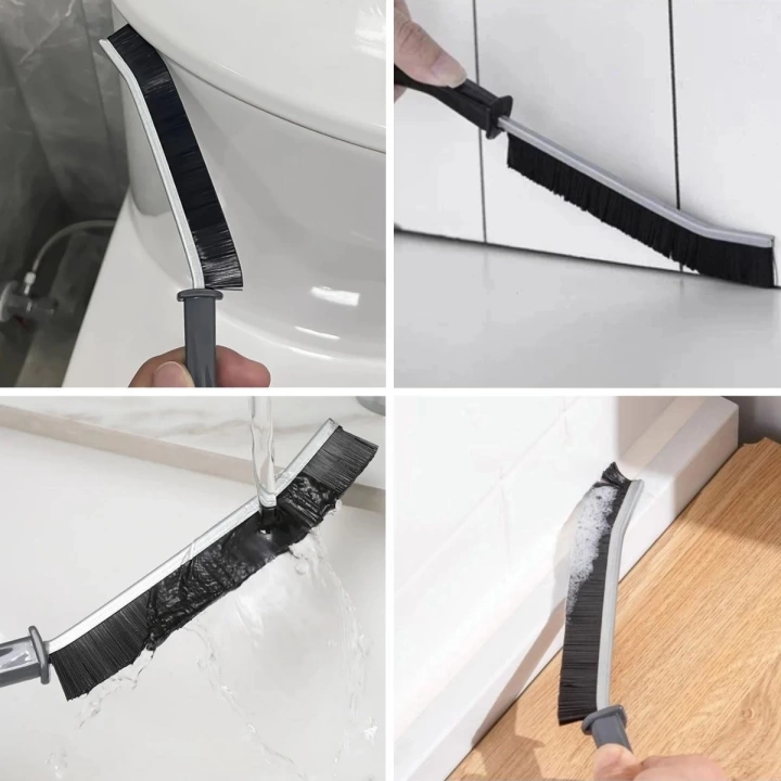 BFS  2li Çok Amaçlı Multi Ince Temizlik Fırçası Derz Arası Banyo Mutfak Lavabo Detay Temizleme Fırçası