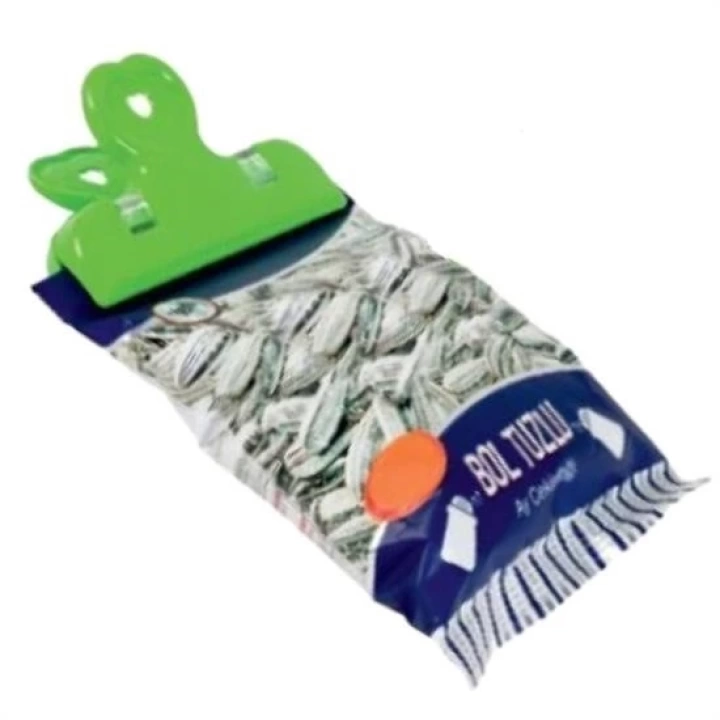 BFS  2li Pratik Torba Paket Ve Poşet Kapatıcı Kilitli Klips Mandal