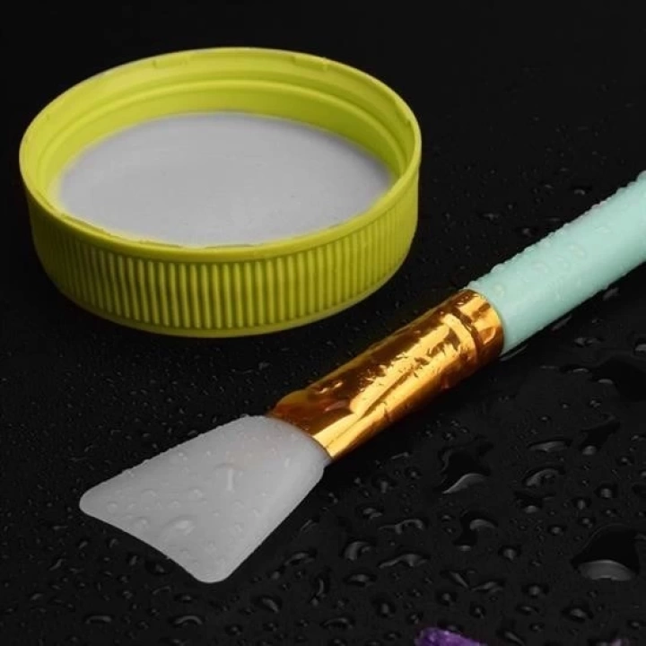 BFS  2li Silikon Temizlemesi Kolay Kullanılabilen Yüz Cilt Bakımı Maske Ve Krem Spatulası