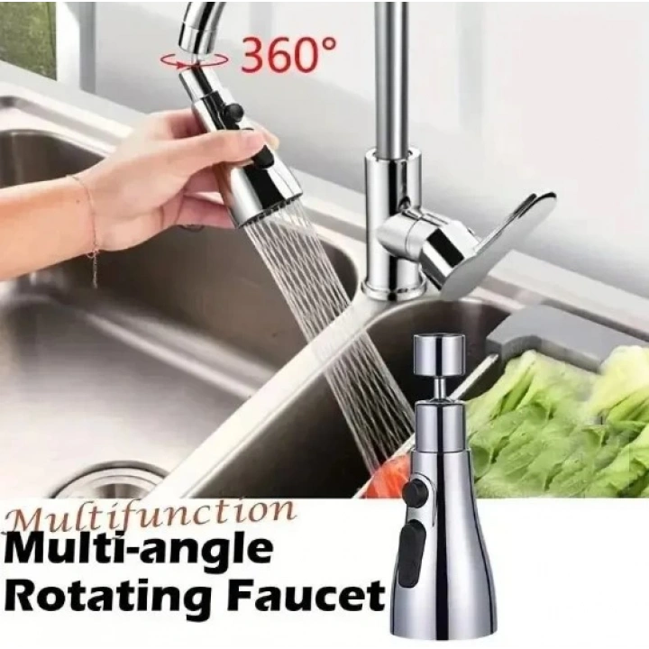 BFS  3 Fonksiyonlu Metalik Musluk Başlığı