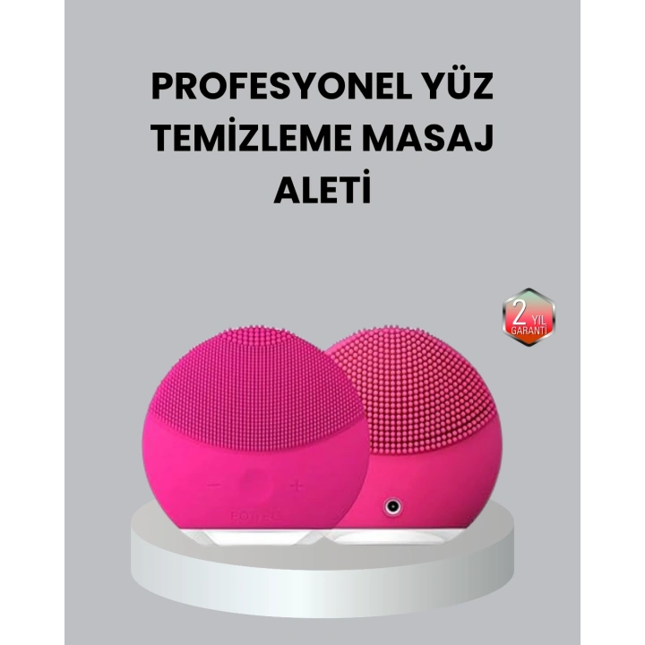 BFS 3 Fonksiyonlu Yüz Temizleme ve Masaj Cihazı – Su Geçirmez, Şarjlı, Ölü Deri Temizleyici ve Cilt Yenileyici