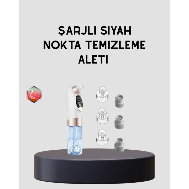 BFS 3 Kademeli Vakumlu Gözenek Temizleme Cihazı – Cilt Yenileyici Masaj ve Derin Temizlik