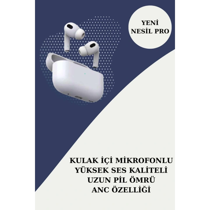 BFS 3 Kordonlu Pembe Amoled Ekran Akıllı Saat ve Yeni Nesil Pro Kablosuz Bluetooth Kulaklık ANC/ENC