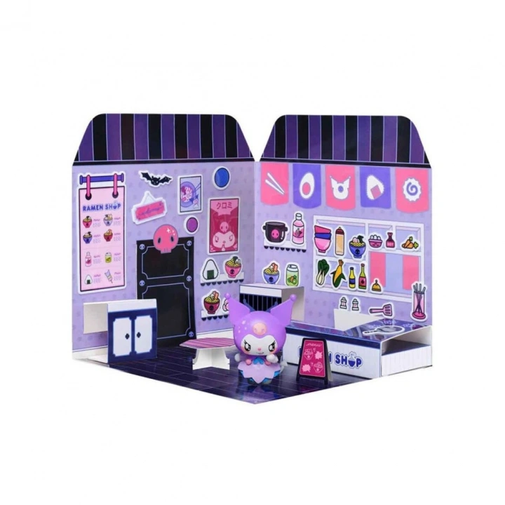 BFS 30001 OYUN SET STICKER HOUSE FOOD COURTS KUROMI CINNAMOROLI H KITTY MY