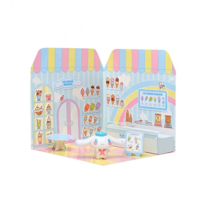 BFS 30001 OYUN SET STICKER HOUSE FOOD COURTS KUROMI CINNAMOROLI H KITTY MY