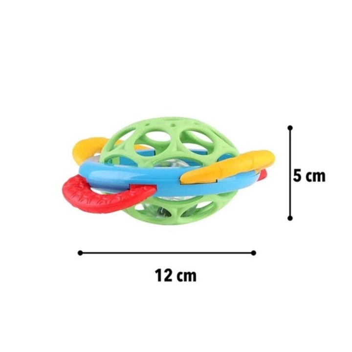 BFS   30800 Lets be Child - Ufo Diş Kaşıyıcı & Çıngırak +0 ay