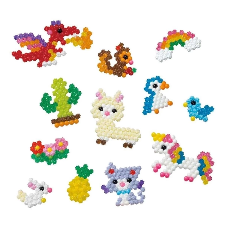BFS  31601 AquaBeads StarBead Başlangıç Seti 1000 parça boncuk +4 yaş