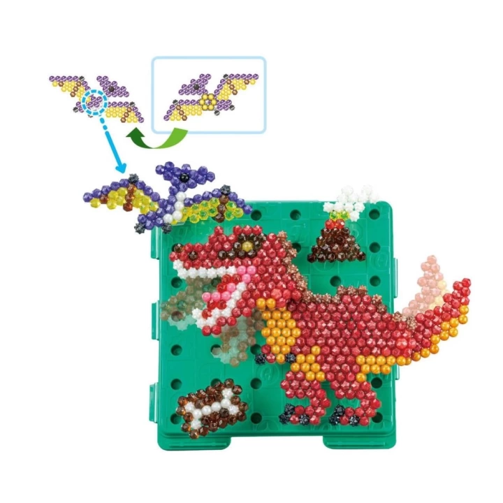 BFS  31994 AquaBeads Dinozor Dünyası Seti 1200 parça +4 yaş