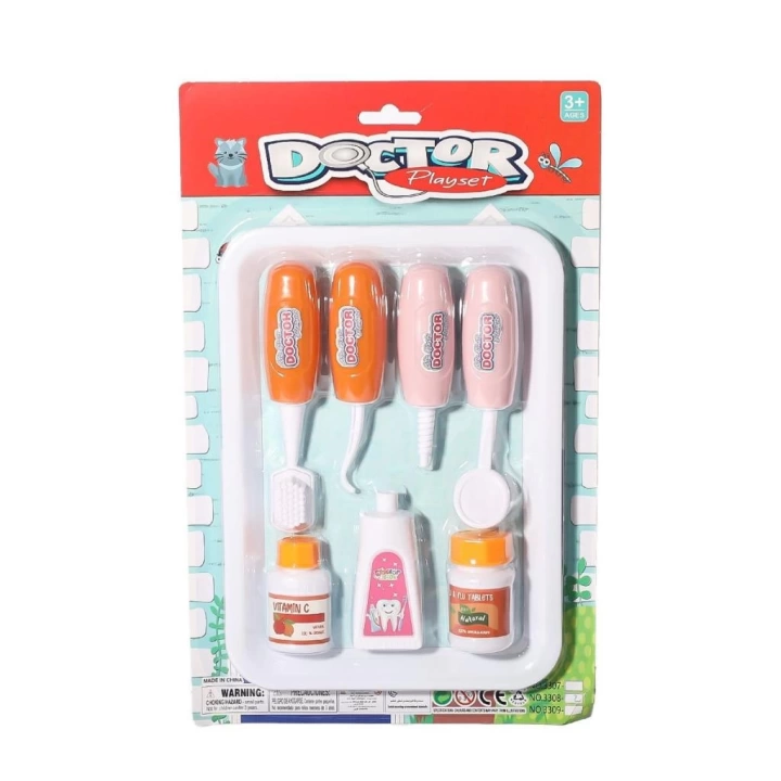 BFS   3308-2 Tepside Doktor Dişçi Seti -Birliktoys