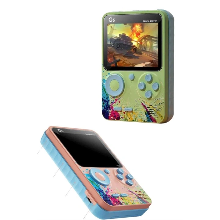 BFS 3.5 İnç Klasik Retro LCD Ekran 500 Oyunlu Oyun Konsolu Taşınabilir