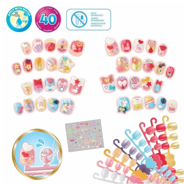 BFS   35059 AquaBeads Kalpler ve Kurdeleler - Yedek Tırnak Paketi +4 yaş