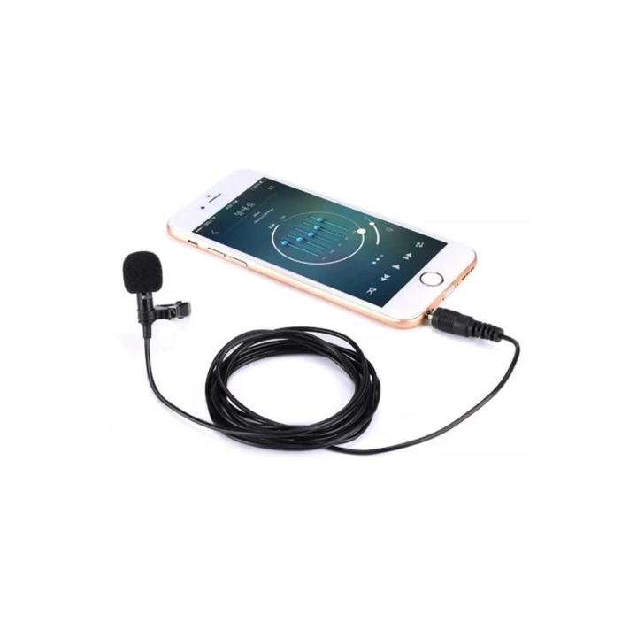 BFS 3.5mm Jak 1.5 Metre Double Mikrofon - Siyah