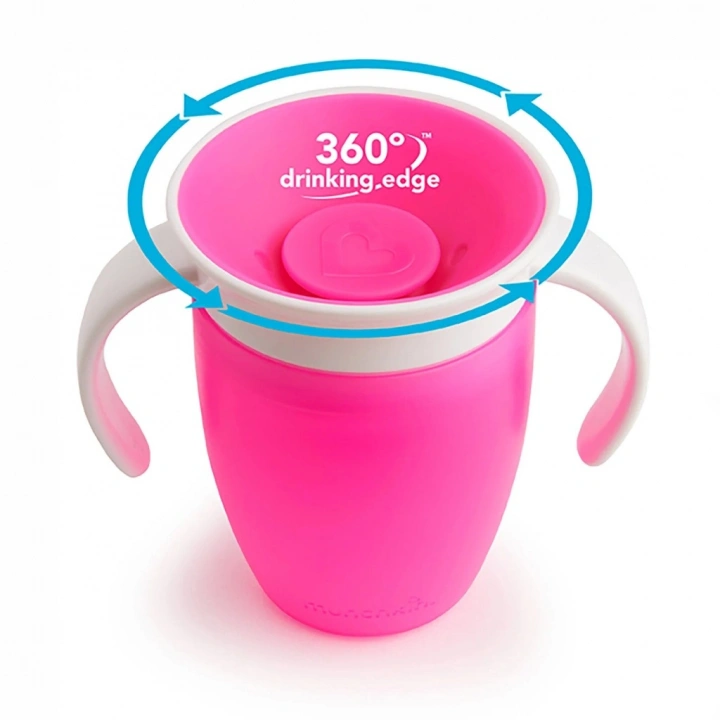 BFS 360° Alıştırma Bardağı 6 Ay+ 207 ml Pembe