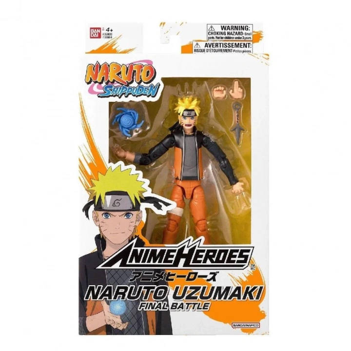 BFS  36964 Anime Heroes Naruto 16 cm Figür - Naruto Uzumaki Son Savaş - Özel fiyat