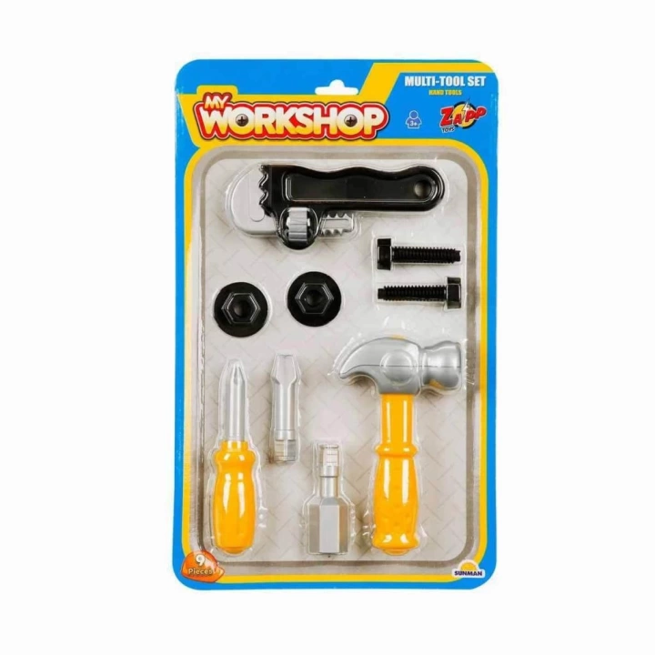 BFS  3719 Zapp Toys My Workshop Tamir Seti 9 Parça -Sunman