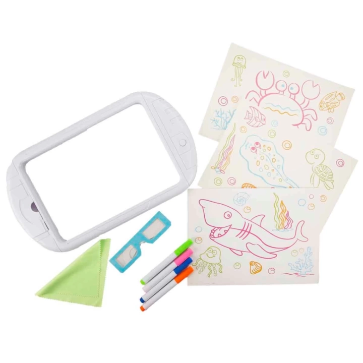 BFS   3D Doodle Karanlıkta Parlayan Sihirli Yazı Tahtası