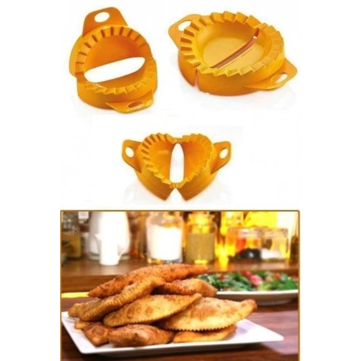 BFS  3lü Çiğ börek kurabiye Hamur İşi Ravioli Kesme Kalıbı Aparatı