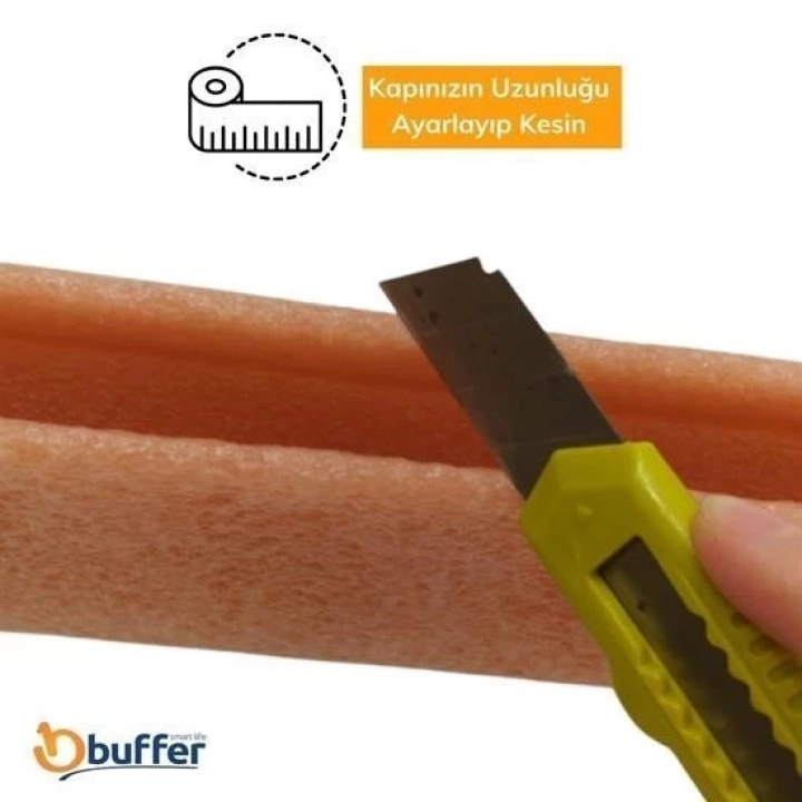 BFS   4 Adet Kapı Toz Rüzgar Önleyici Isı Yalıtımı Sağlayan Sızdırmaz Strafor