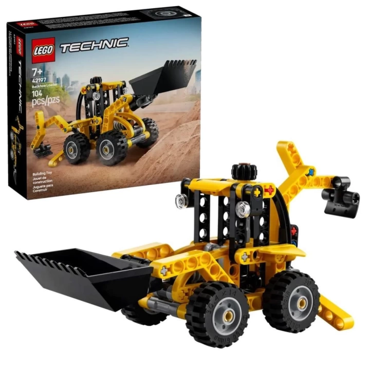 BFS   42197 Lego Technic Kazıcı Yükleyici 104 parça +7 yaş
