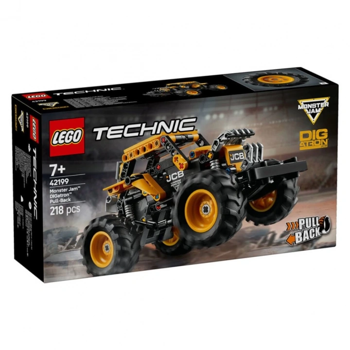 BFS   42199 Lego Technic Monster Jam DIGatron Çek-Bırak 218 parça +7 yaş